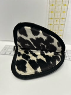 Pistol case, Small black Faux Leather gun case