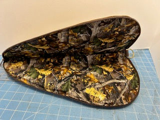 Pistol case, Brown Waterproof Canvas Cowboy Action Case