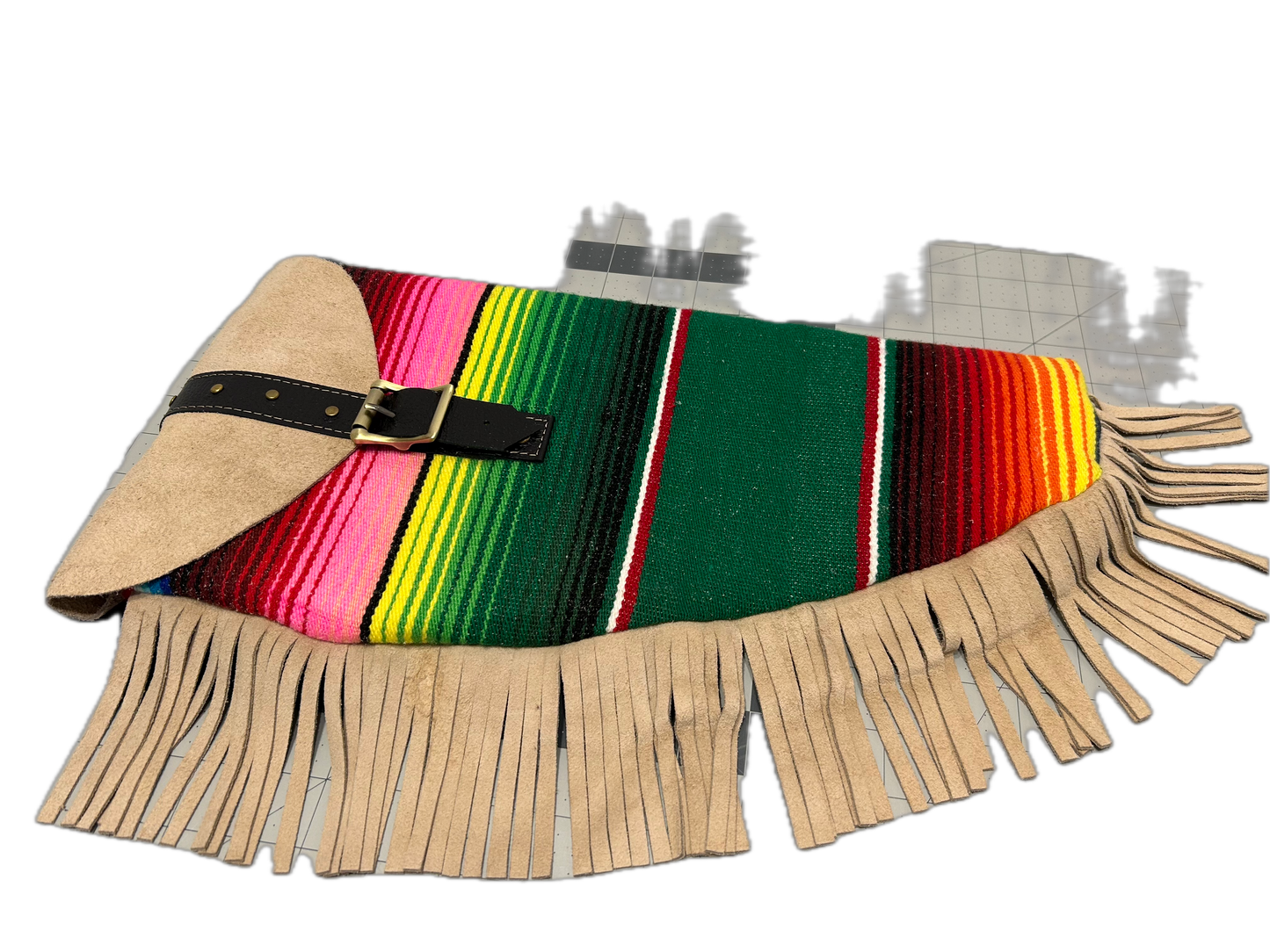 Blanket & Leather Pistol case