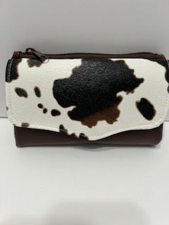 Faux Hair on Hide Marilyn Wallet