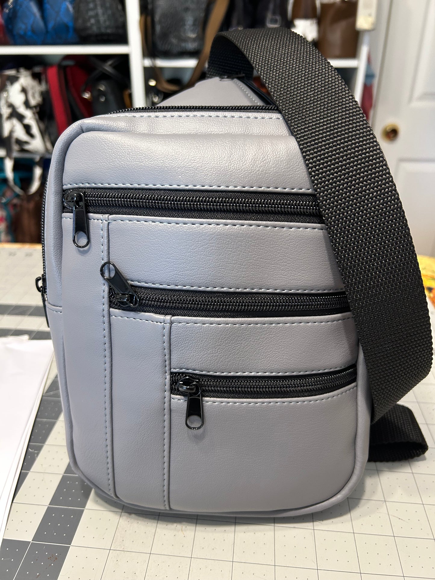 Grey Bartleby Sling Bag
