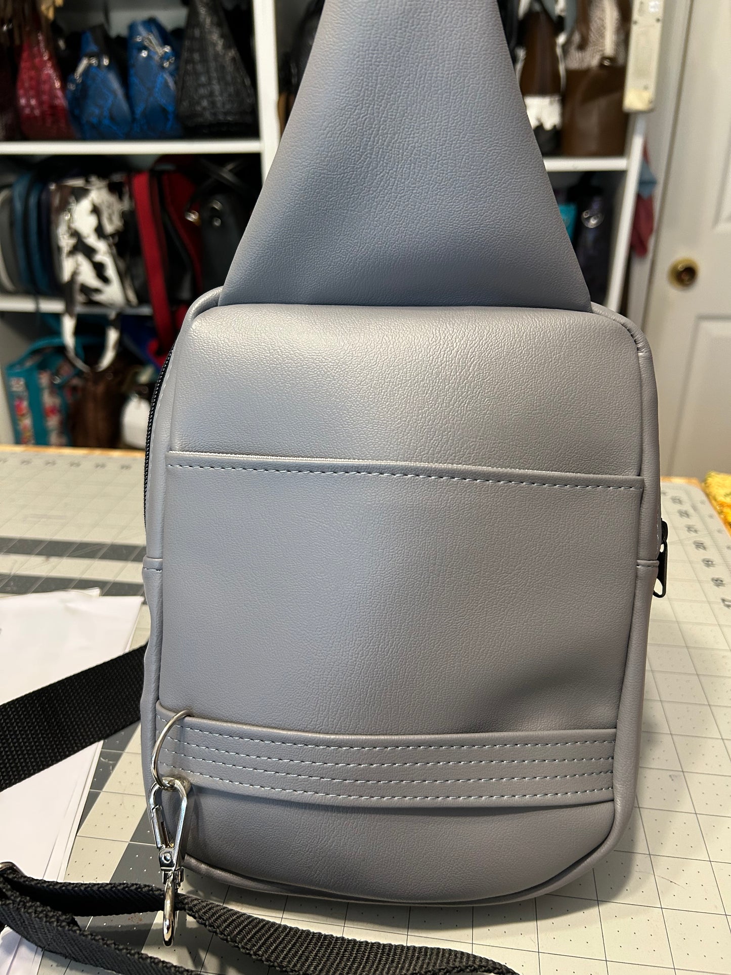 Grey Bartleby Sling Bag