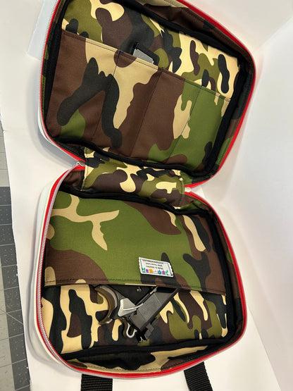 Leather handgun case