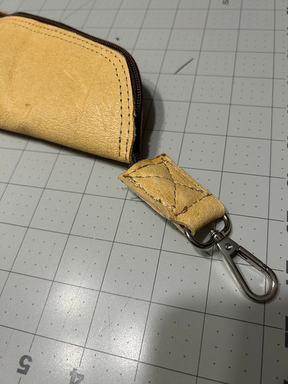 Leather Long gun zippered case