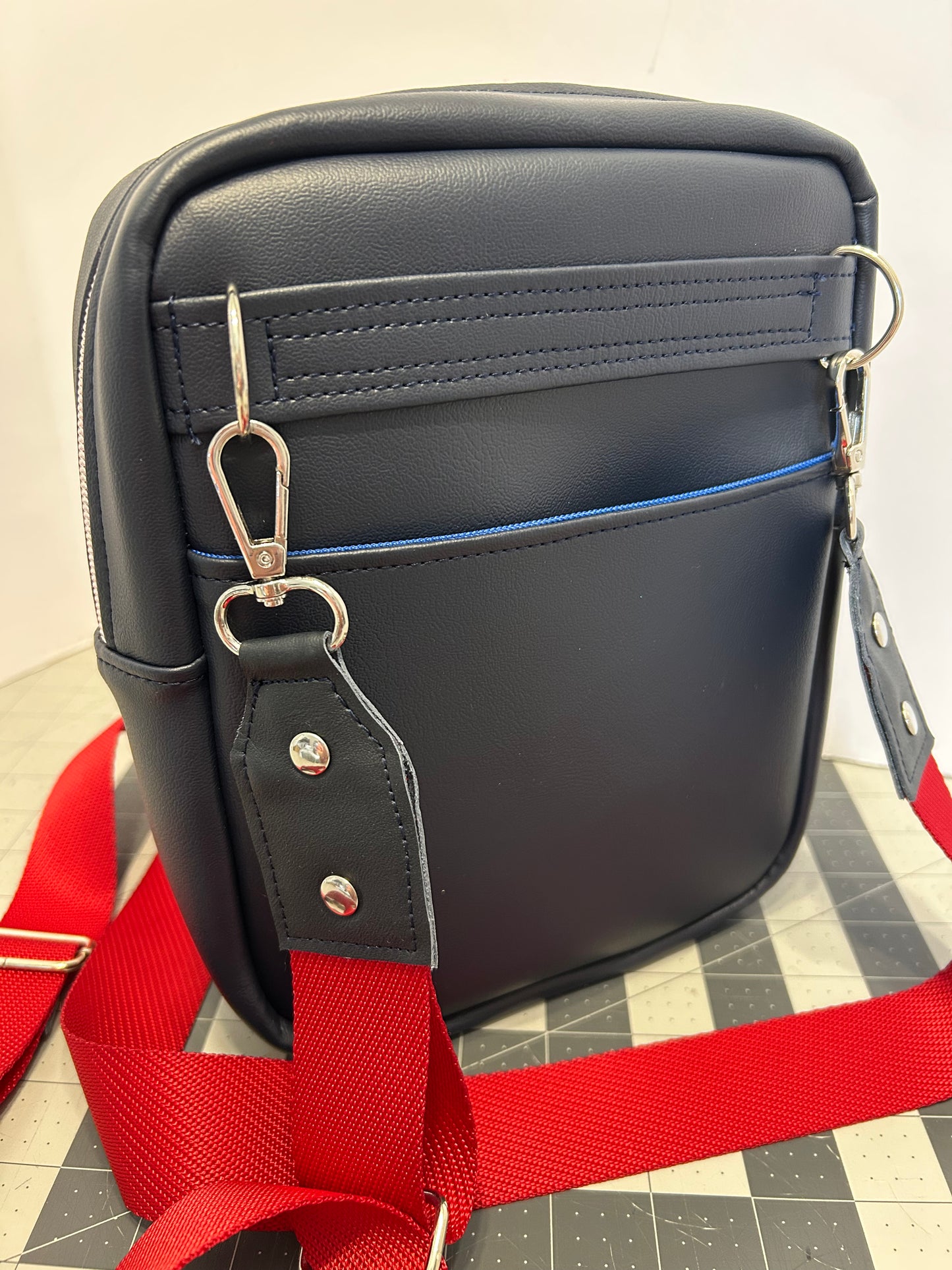 Patriotic Bartleby crossbody bag