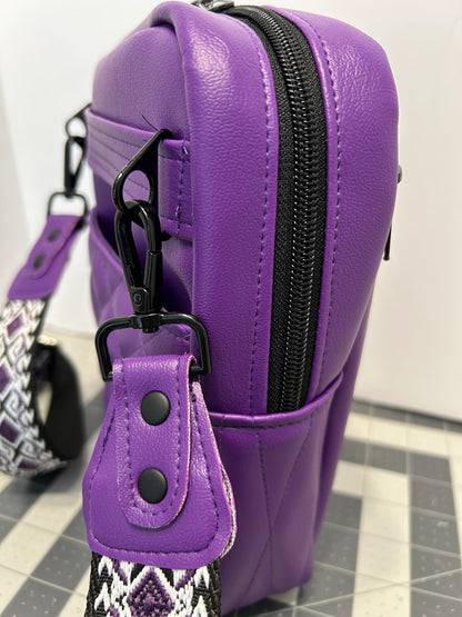 Purple Bartleby Crossbody Bag