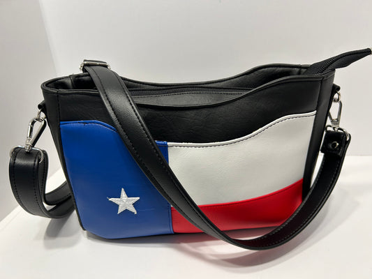 Texas Flag Bag black