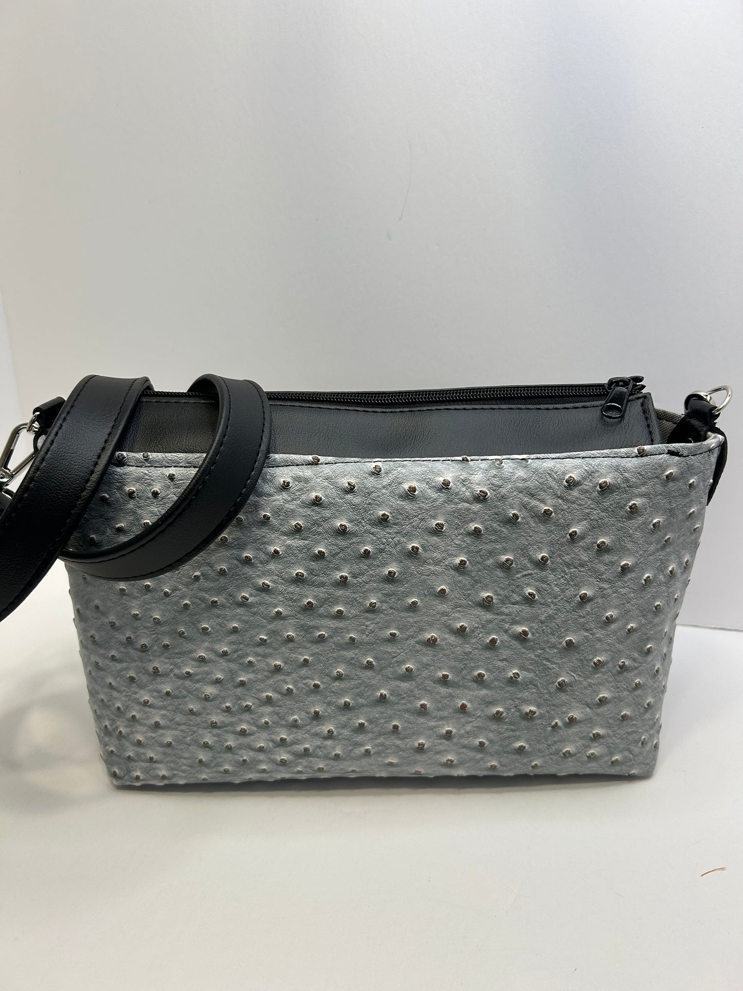 Vinyl and Leather  Tribeca Tote