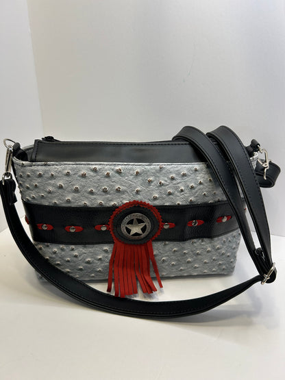 Vinyl and Leather  Tribeca Tote