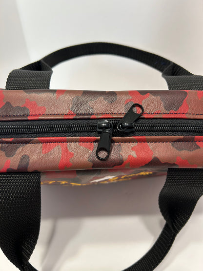 Wildbunch  leather camo handgun case