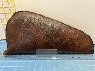 Pistol Case, Handmade Chocolate Swirl Pistol case for 1800's style Cowboy guns