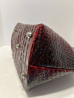 Handbag, Red Scales Lola handbag