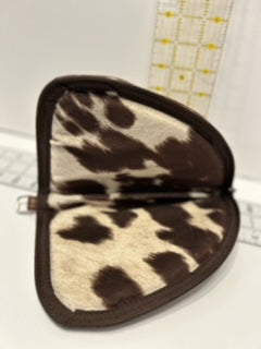 Pistol case, Small Brown Faux Leather gun case
