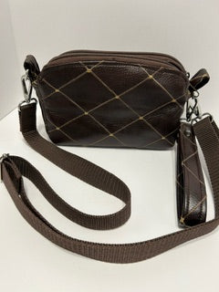 Wristlet, Chocolate Quilted Wristlet