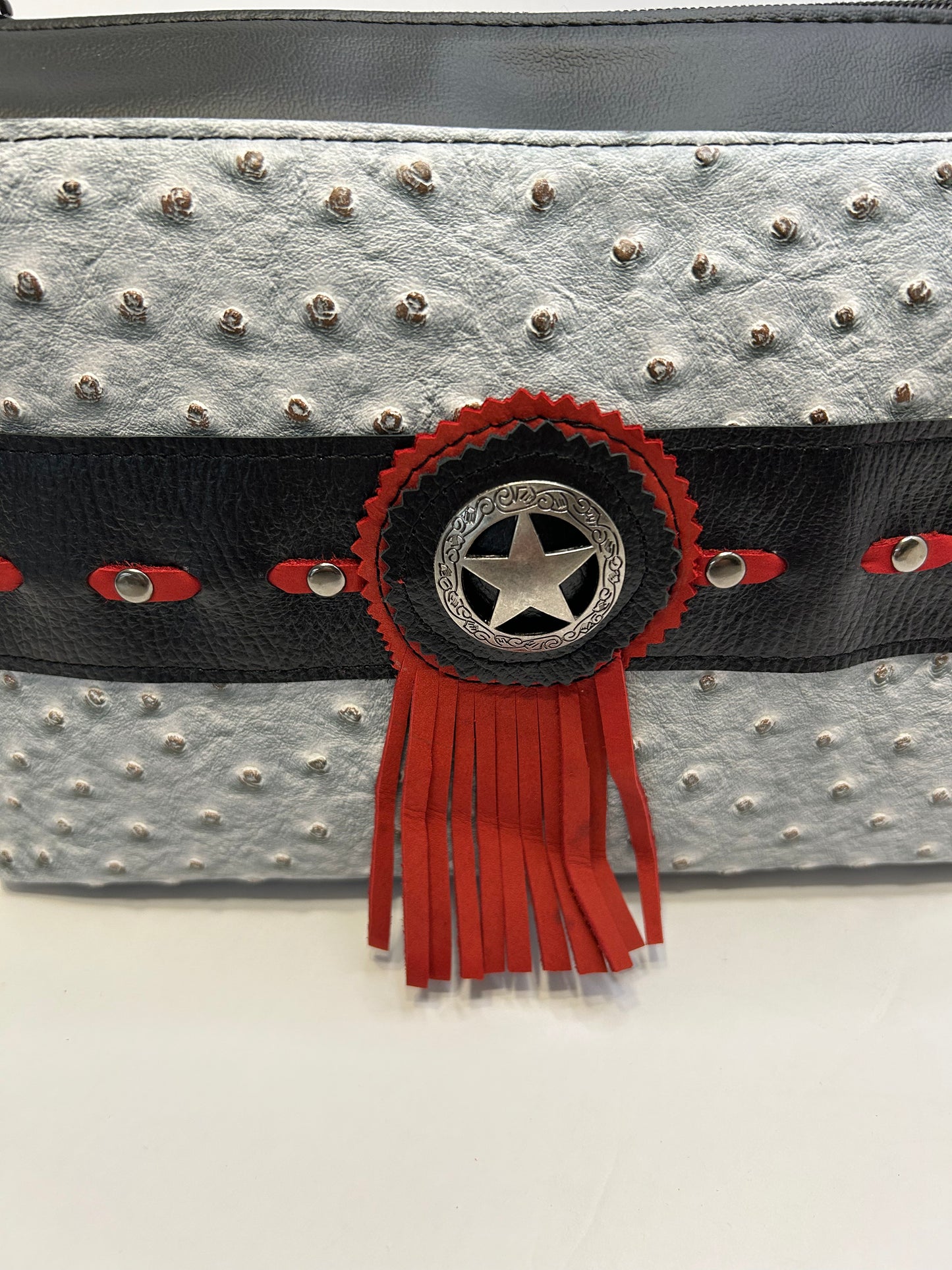 Vinyl and Leather  Tribeca Tote