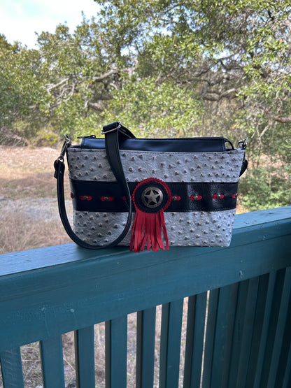 Vinyl and Leather  Tribeca Tote